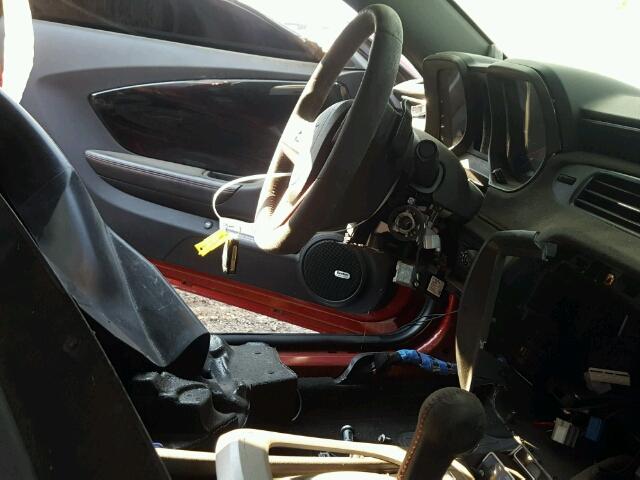 2G1FL1EP2D9802051 - 2013 CHEVROLET CAMARO ZL1 栗色 照片 5
