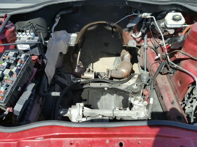 2G1FL1EP2D9802051 - 2013 CHEVROLET CAMARO ZL1 栗色 照片 7