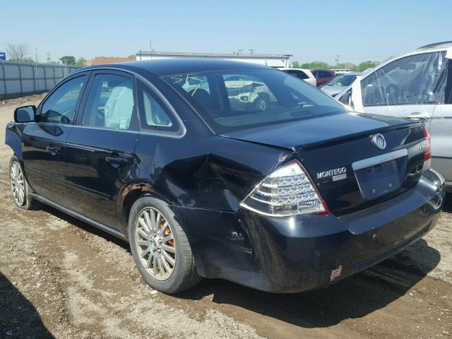 1MEHM43155G618317 - 2005 MERCURY MONTEGO PR BLACK photo 3