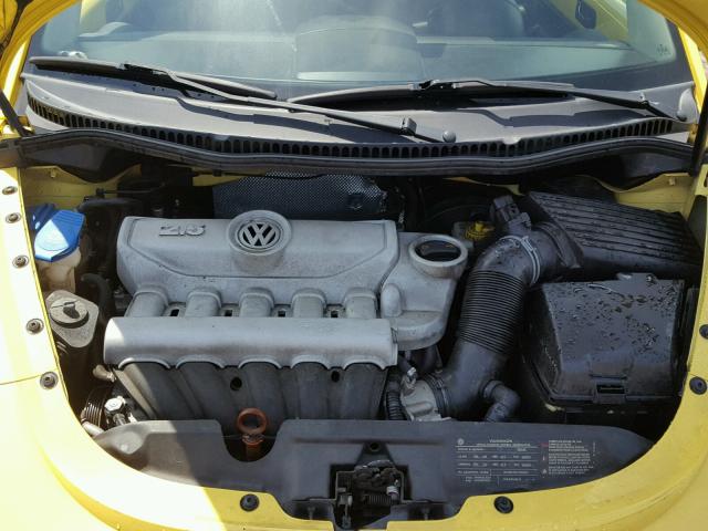 3VWRG3AG0AM014301 - 2010 VOLKSWAGEN NEW BEETLE ყვითელი ფოტო 7