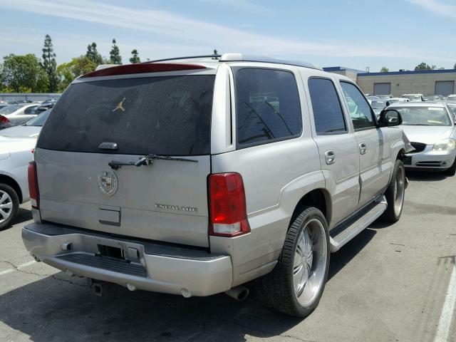 1GYEK63N45R167193 - 2005 CADILLAC ESCALADE L SILVER photo 4