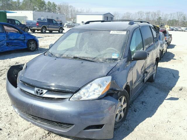 5TZA23026S495152 - 2006 TOYOTA SIENNA CE/ GRAY photo 2