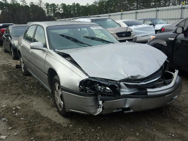 2G1WF55E659159511 - 2005 CHEVROLET IMPALA SILVER photo 1