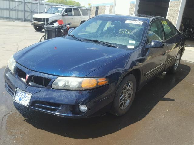 1G2HX52K94U173707 - 2004 PONTIAC BONNEVILLE BLUE photo 2