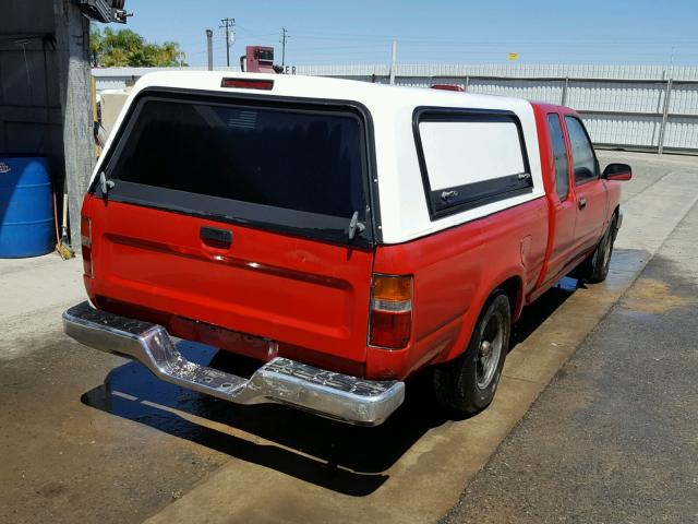 JT4VN93D2S5044033 - 1995 TOYOTA PICKUP 1/2 RED photo 4