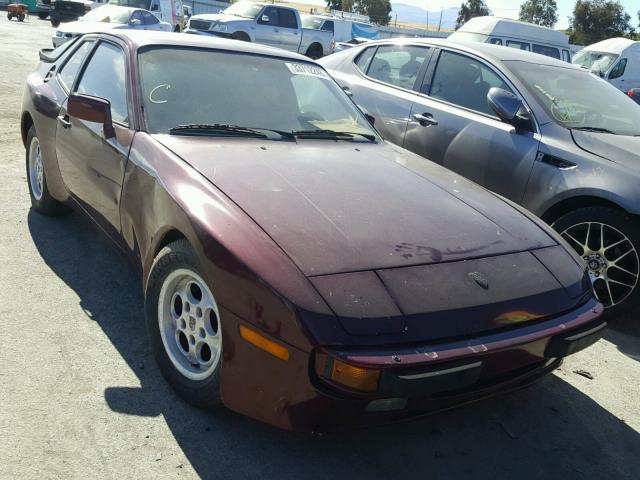 WP0AA0943FN455766 - 1985 PORSCHE 944 BURGUNDY photo 1