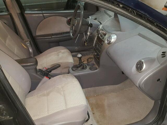 1G8AZ55F57Z181035 - 2007 SATURN ION LEVEL BLUE photo 5