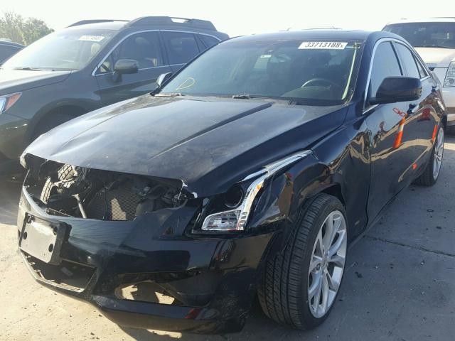 1G6AA5RX7D0176177 - 2013 CADILLAC ATS BLACK photo 2