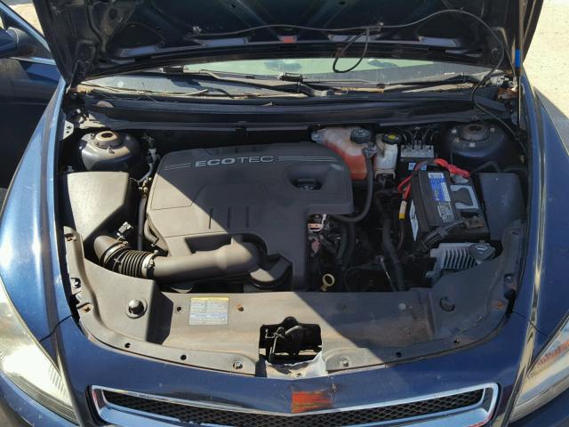 1G1ZC5EB5AF107509 - 2010 CHEVROLET MALIBU 1LT 蓝色 照片 7