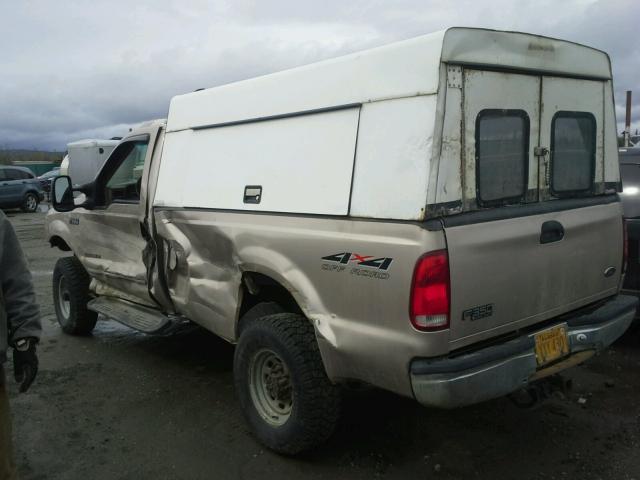 1FTSF31F8XEE53419 - 1999 FORD F350 SRW S GOLD photo 3