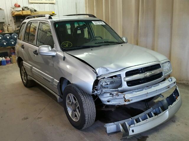 2CNBJ634X46900033 - 2004 CHEVROLET TRACKER LT SILVER photo 1