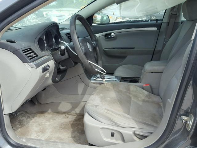 1G8ZS57N98F125954 - 2008 SATURN AURA XE GRAY photo 5