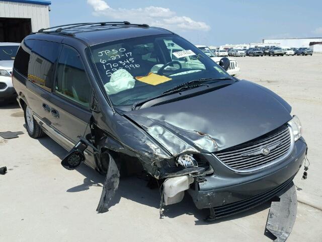 2C4GP54L24R593996 - 2004 CHRYSLER TOWN & COU GREEN photo 1