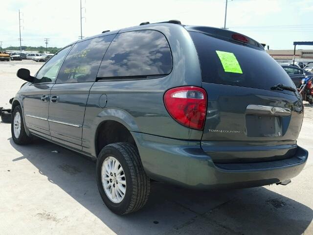 2C4GP54L24R593996 - 2004 CHRYSLER TOWN & COU 绿色 照片 3
