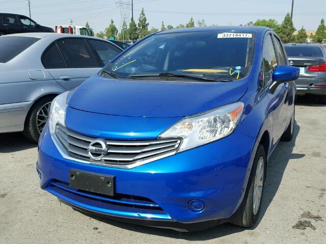 3N1CE2CP4FL431751 - 2015 NISSAN VERSA NOTE BLUE photo 2