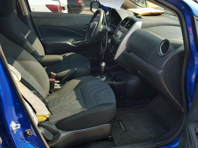 3N1CE2CP4FL431751 - 2015 NISSAN VERSA NOTE BLUE photo 5