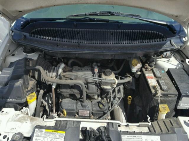 2D4GP44L97R345620 - 2007 DODGE GRAND CARA WHITE photo 7