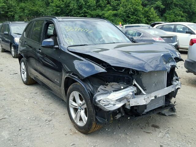 5UXKR0C55G0U08900 - 2016 BMW X5 XDRIVE3 BLUE photo 1