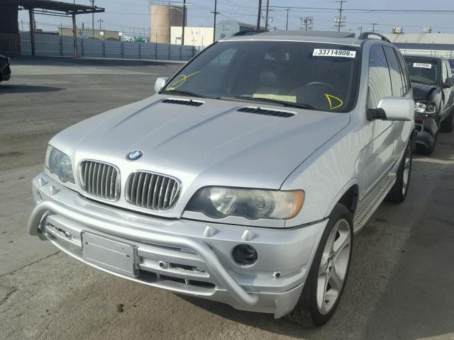 5UXFB93552LN79194 - 2002 BMW X5 4.6IS SILVER photo 2