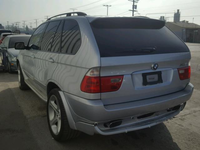 5UXFB93552LN79194 - 2002 BMW X5 4.6IS SILVER photo 3