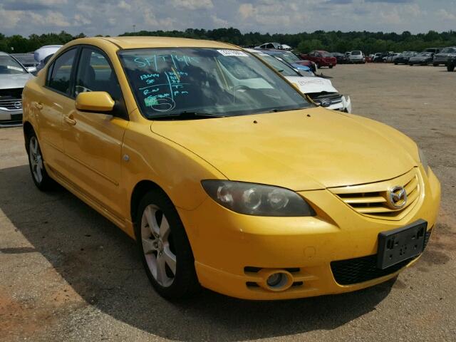 JM1BK323641130506 - 2004 MAZDA 3 YELLOW photo 1