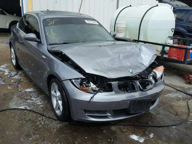 WBAUP935X9VF49195 - 2009 BMW 128 I GRAY photo 1