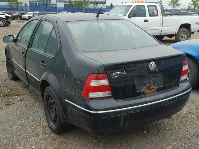 3VWTK49M57M635756 - 2007 VOLKSWAGEN CITY JETTA BLACK photo 3