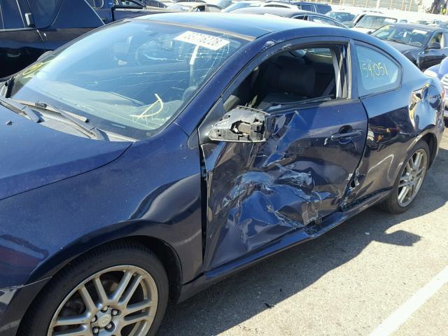 JTKDE177560068078 - 2006 TOYOTA SCION TC 蓝色 照片 10