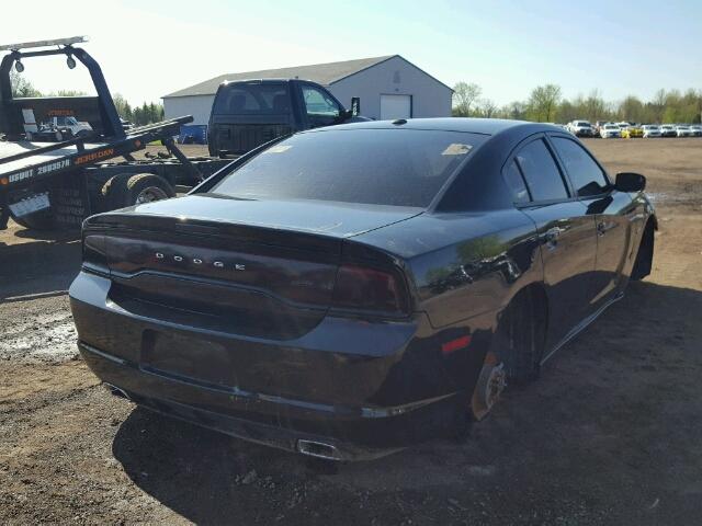 2C3CDXCTXEH236288 - 2014 DODGE CHARGER R/ BLACK photo 4