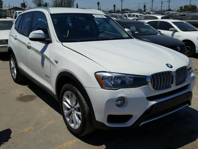 5UXWZ7C33H0V94771 - 2017 BMW X3 SDRIVE2 WHITE photo 1