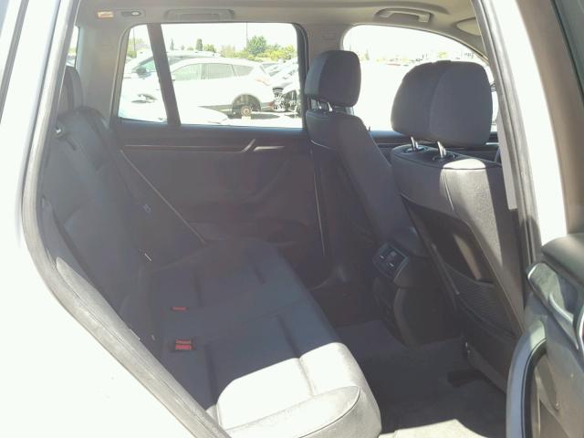 5UXWZ7C33H0V94771 - 2017 BMW X3 SDRIVE2 WHITE photo 6