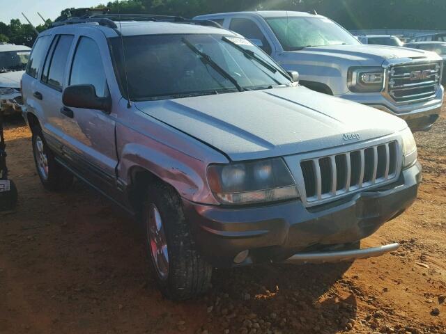 1J4GX48S04C281593 - 2004 JEEP GRAND CHER SILVER photo 1