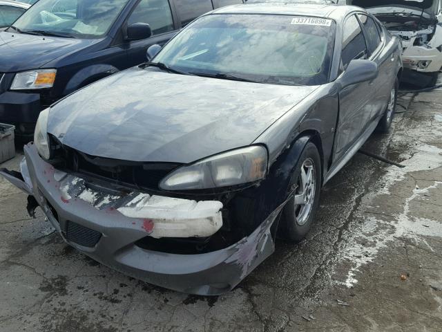 2G2WP552681105868 - 2008 PONTIAC GRAND PRIX GRAY photo 2