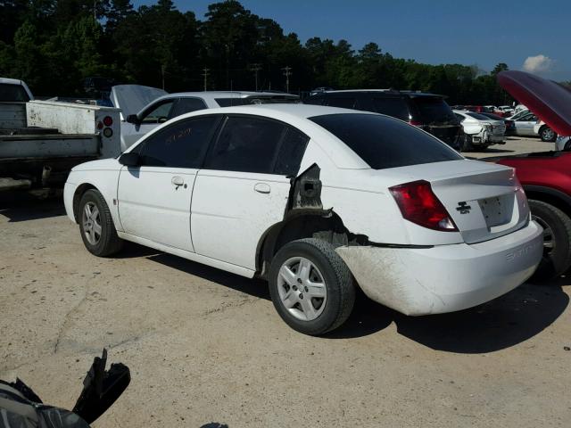 1G8AJ55F07Z161413 - 2007 SATURN ION LEVEL WHITE photo 3