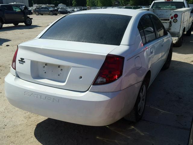 1G8AJ55F07Z161413 - 2007 SATURN ION LEVEL WHITE photo 4