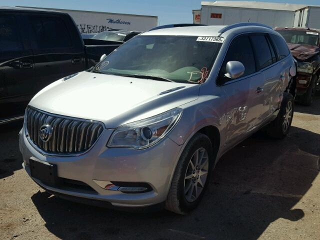 5GAKRAKD5GJ159039 - 2016 BUICK ENCLAVE ვერცხლისფერი ფოტო 2