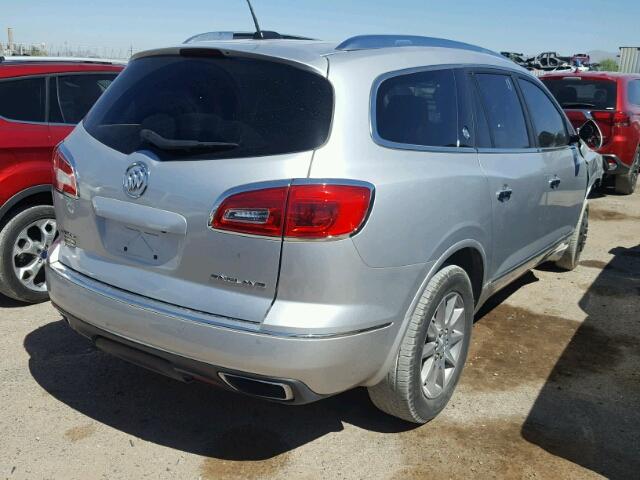 5GAKRAKD5GJ159039 - 2016 BUICK ENCLAVE ვერცხლისფერი ფოტო 4
