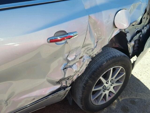 5GAKRAKD5GJ159039 - 2016 BUICK ENCLAVE ვერცხლისფერი ფოტო 9