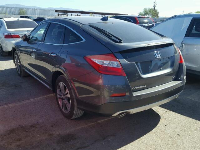 5J6TF1H36EL001086 - 2014 HONDA CROSSTOUR CHARCOAL photo 3