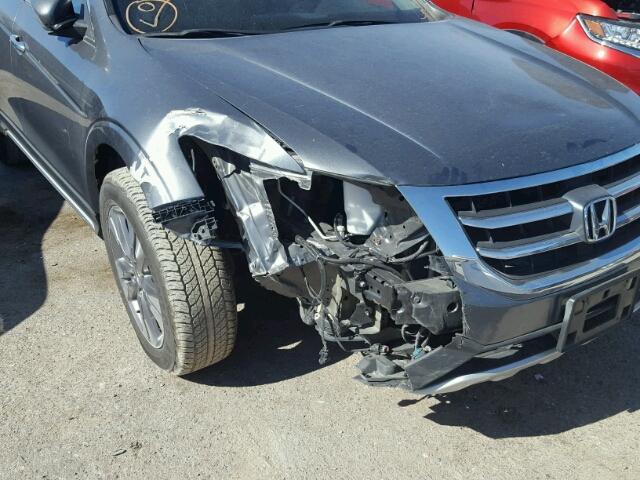 5J6TF1H36EL001086 - 2014 HONDA CROSSTOUR CHARCOAL photo 9