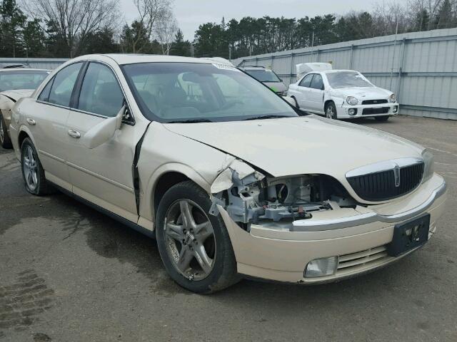 1LNHM87AX2Y700919 - 2002 LINCOLN LS CREAM photo 1