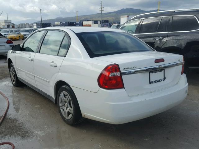 1G1ZS51F86F279679 - 2006 CHEVROLET MALIBU LS 白色 照片 3
