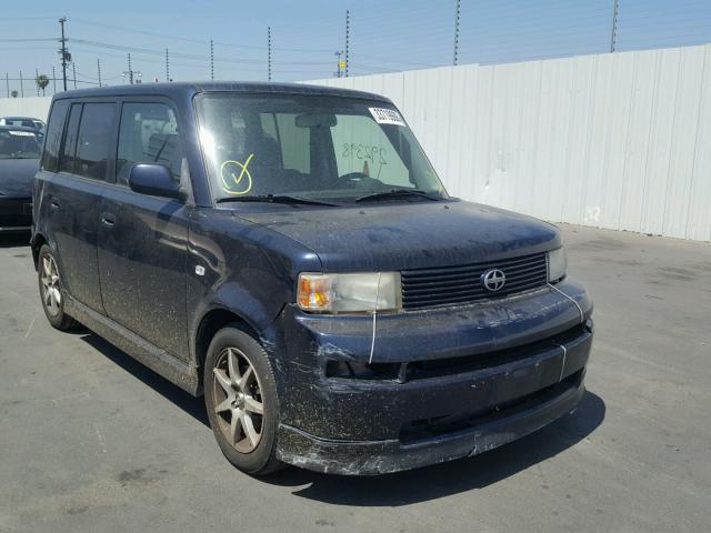 JTLKT324564039030 - 2006 TOYOTA SCION XB BLUE photo 1