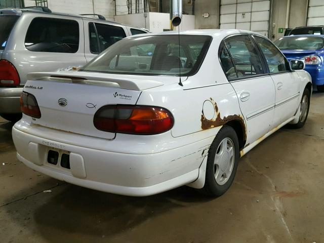 1G1NE52J716215361 - 2001 CHEVROLET MALIBU LS 白色 照片 4