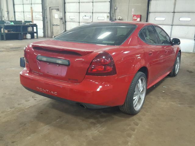 2G2WP552671161808 - 2007 PONTIAC GRAND PRIX 红色 照片 4