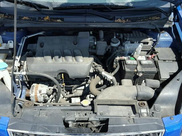 3N1AB6AP2AL708836 - 2010 NISSAN SENTRA BLUE photo 7