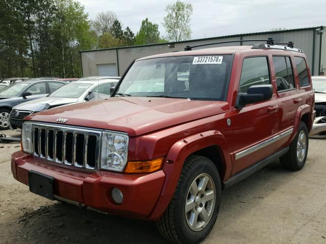 1J8HG58266C167027 - 2006 JEEP COMMANDER 红色 照片 2