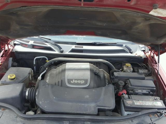1J8HG58266C167027 - 2006 JEEP COMMANDER 红色 照片 7
