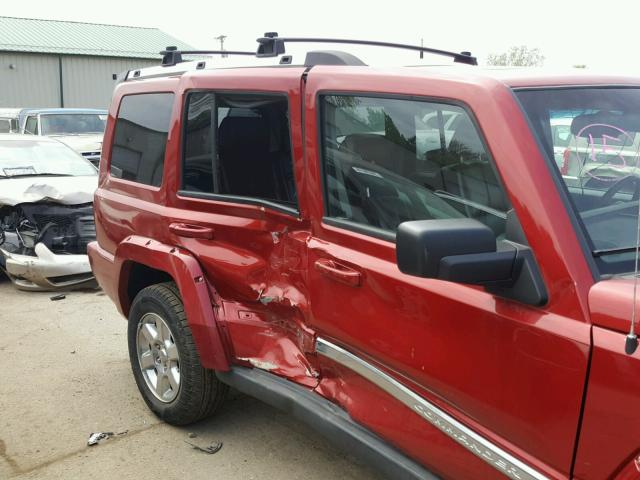 1J8HG58266C167027 - 2006 JEEP COMMANDER 红色 照片 9