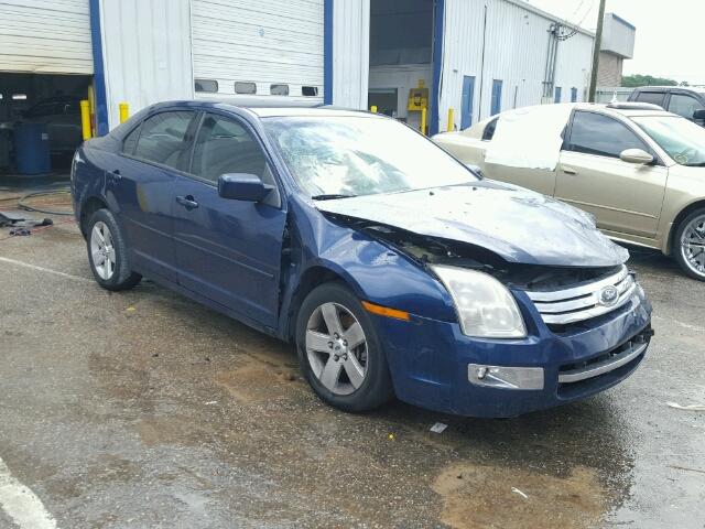 3FAFP07Z06R232252 - 2006 FORD FUSION SE BLUE photo 1